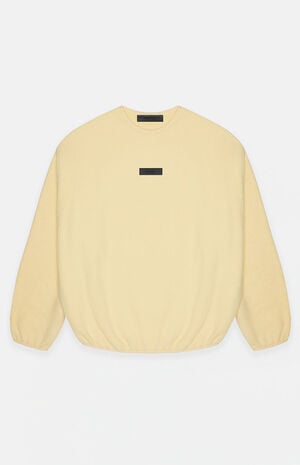Garden Yellow Polar Fleece Crew Neck Sweatshirt image number 6