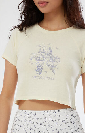 Venice Italy Raglan T-Shirt image number 2