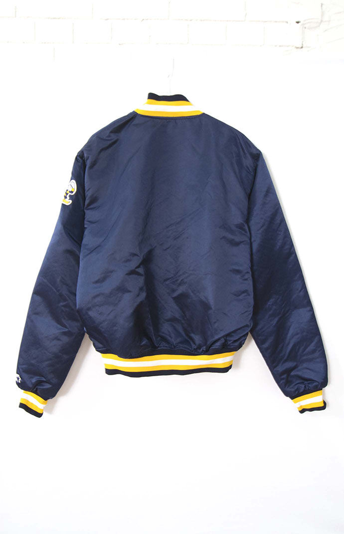 Upcycled Notre Dame Bomber Jacket