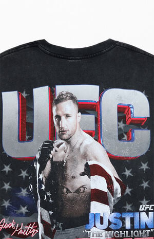 Gaethje Wraps Oversized T-Shirt image number 4