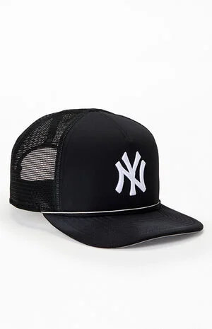 New York Yankees Washed 9FIFTY A-Frame Snapback Hat image number 1