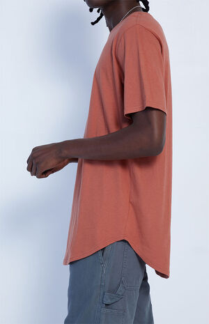 Chutney Solid Scalloped T-Shirt image number 2