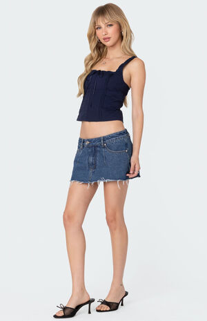 Square Neck Poplin Corset image number 4