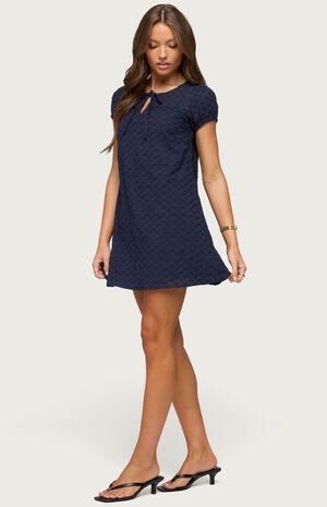 Mariella Lace Eyelet Mini Dress image number 2