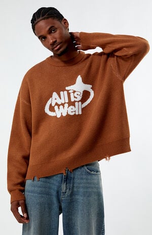 All Is Well Cropped Sweater image number 1