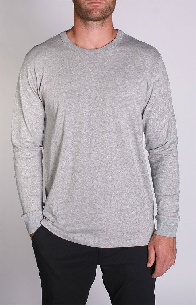Tan Density Premium Long Sleeve T-Shirt