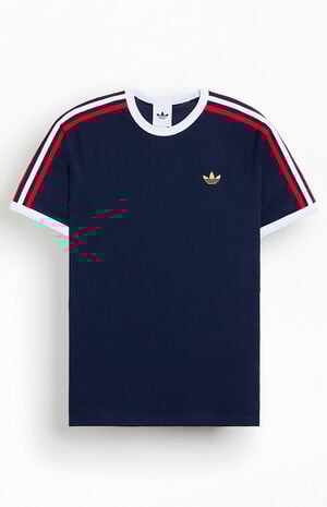 Navy&nbsp;Three Stripe T-Shirt image number 1