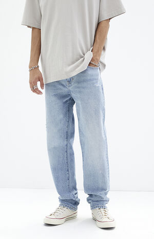 Light Indigo Straight Jeans image number 1