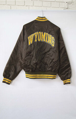 Upcycled Wyoming Bomber Jacket image number 2
