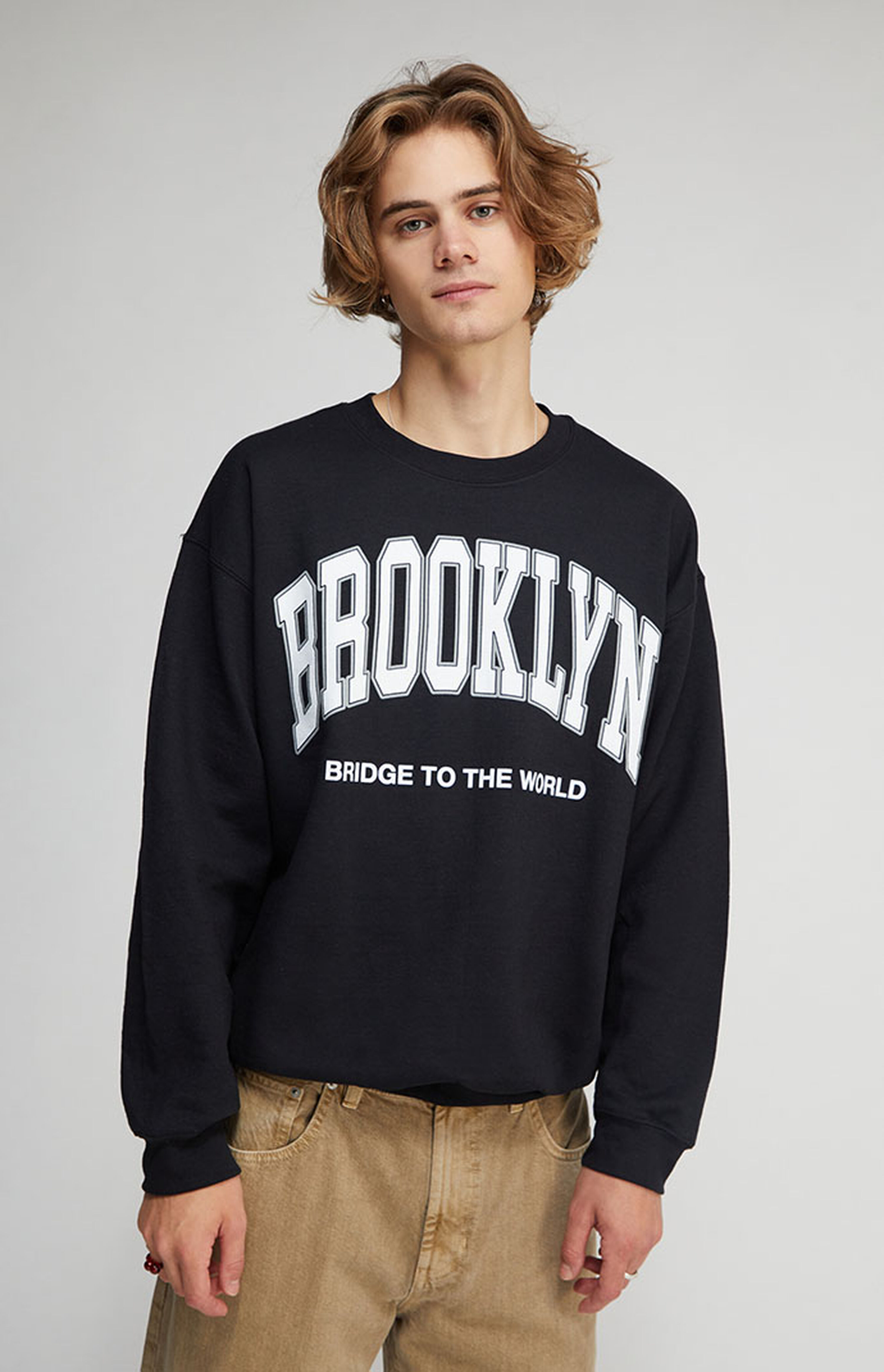 PacSun Brooklyn Crew Neck Sweatshirt PacSun