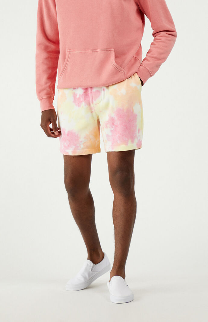 Tie-Dyed Sweat Shorts
