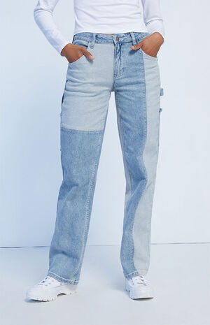 Sarah Colorblock Carpenter Jeans image number 2