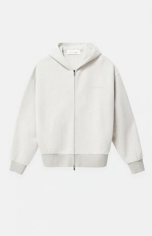 Oatmeal Heather Signature Classic Full Zip Hoodie image number 1