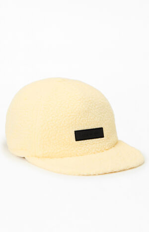 Garden Yellow Sherpa Fleece Baseball Hat image number 1