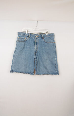 Upcycled Levi's Denim Shorts image number 1
