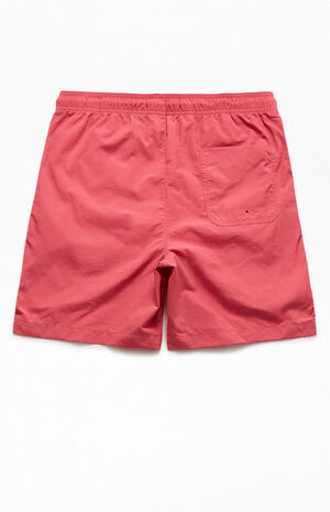 Collegiate Solid 17" Swim Trunks image number 2