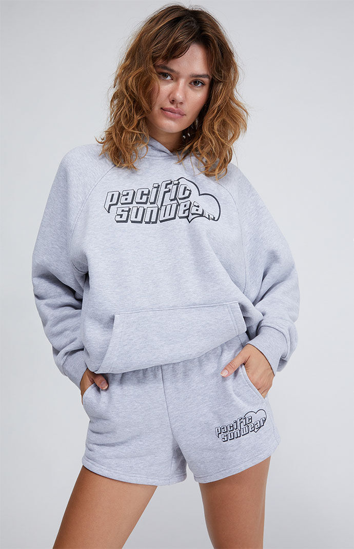 oversized sweat shorts women