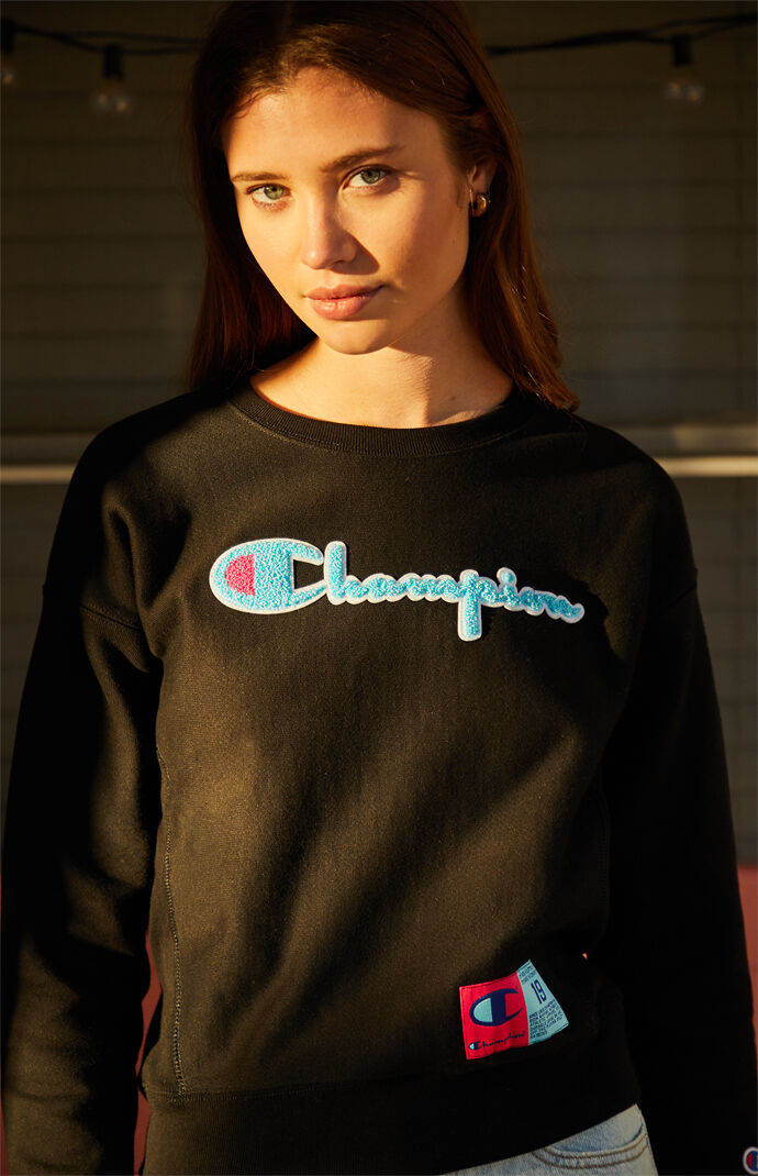 Reverse Weave Crew Neck Sweatshirt