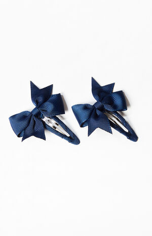 2 Pack Bow Hair Clips image number 1