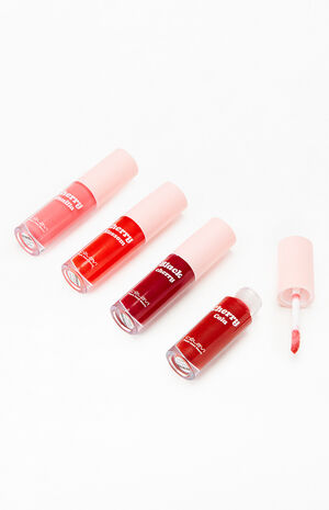 4 Pack Cherry Berry Lip Oil Set image number 2