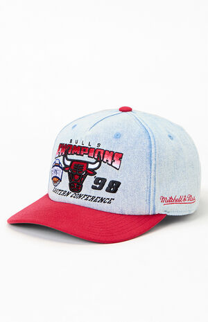 NBA Chicago Bulls Champions Deadstock Jean Snapback Hat image number 4