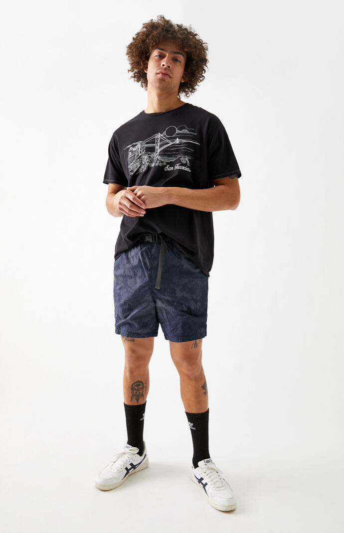 Heath Cloud Dye Nylon Shorts