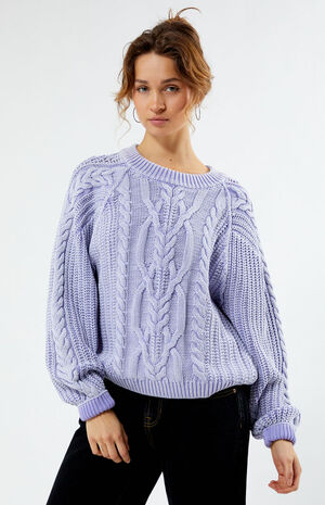 Frankie Cable Knit Sweater image number 1