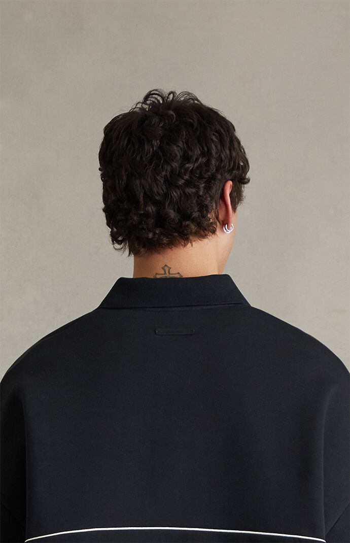 Fear of God ESSENTIALS Vintage Black Active Trace 3/4 Sleeve