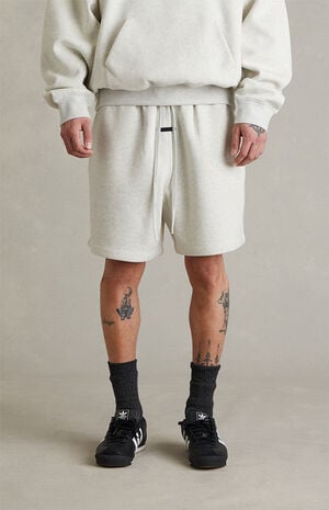 Oatmeal Heather Signature Classic Sweat Shorts image number 3
