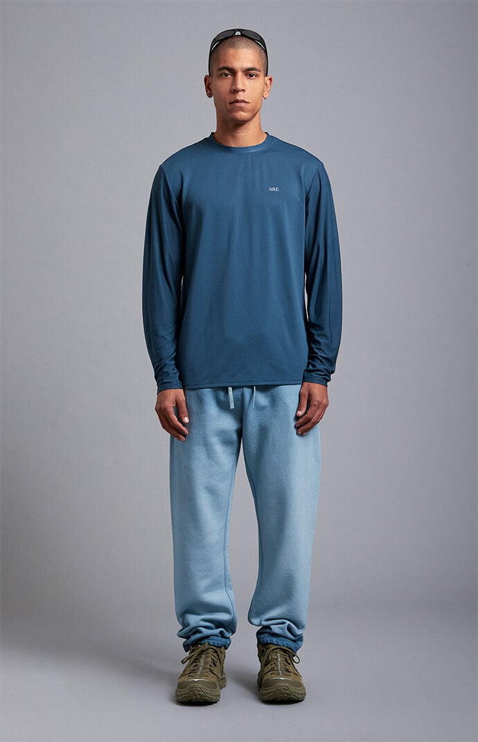 A.R.C. Active Blue Performance Long Sleeve T-Shirt