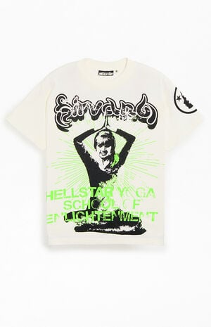 White Yoga Remix T-Shirt image number 1