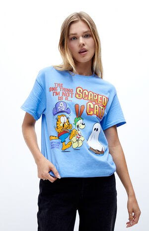 Garfield Scaredy Cat T-Shirt Garfield Scaredy Cat T-Shirt image number null