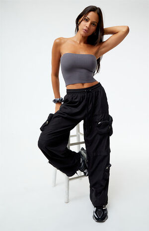 Basic Sweater Tube Top image number 1