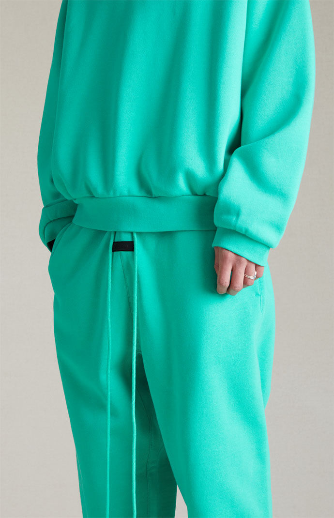 Fear of God Essentials Mint Leaf Sweatpants | PacSun Fear of God Essentials Mint Leaf Sweatpants | PacSun
