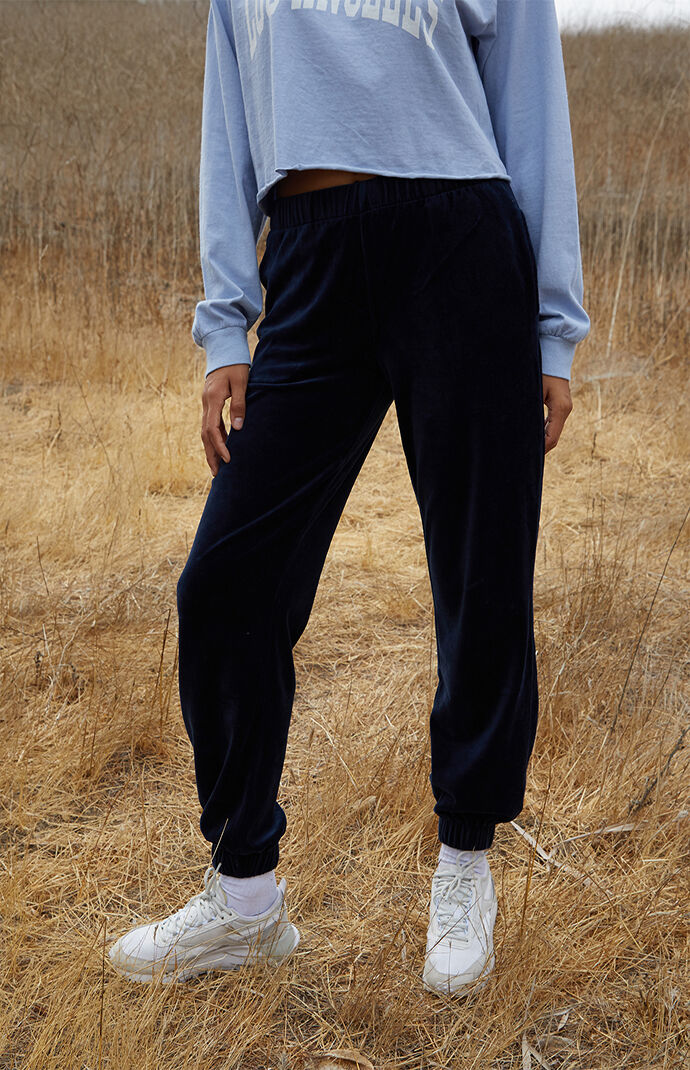 John Galt Navy Rosa Sweatpants | PacSun