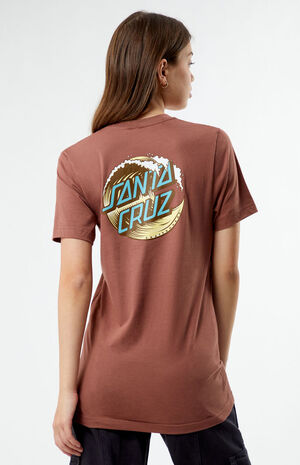 Wave Dot Boyfriend T-Shirt image number 2