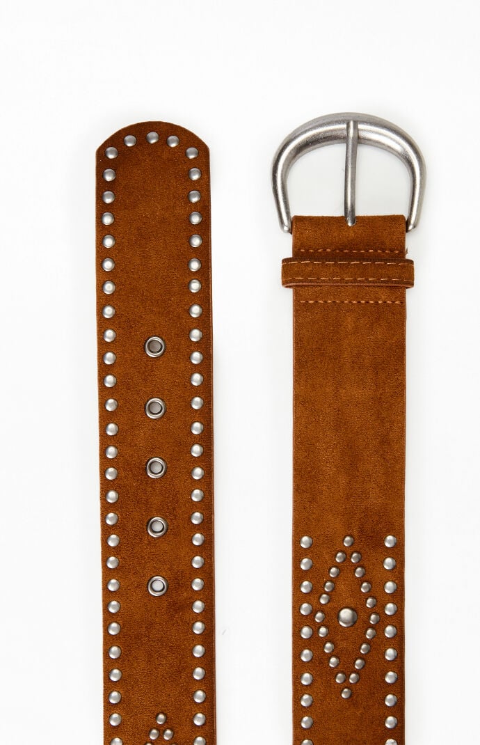 ブラックアイパッチ　BEP HEART STUDS BELT BROWN BEP HEART STUDS BELT BROWN – BlackEyePatch