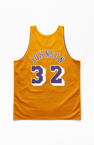 Mitchell & Ness Lakers Johnson Reversible Basketball Jersey
