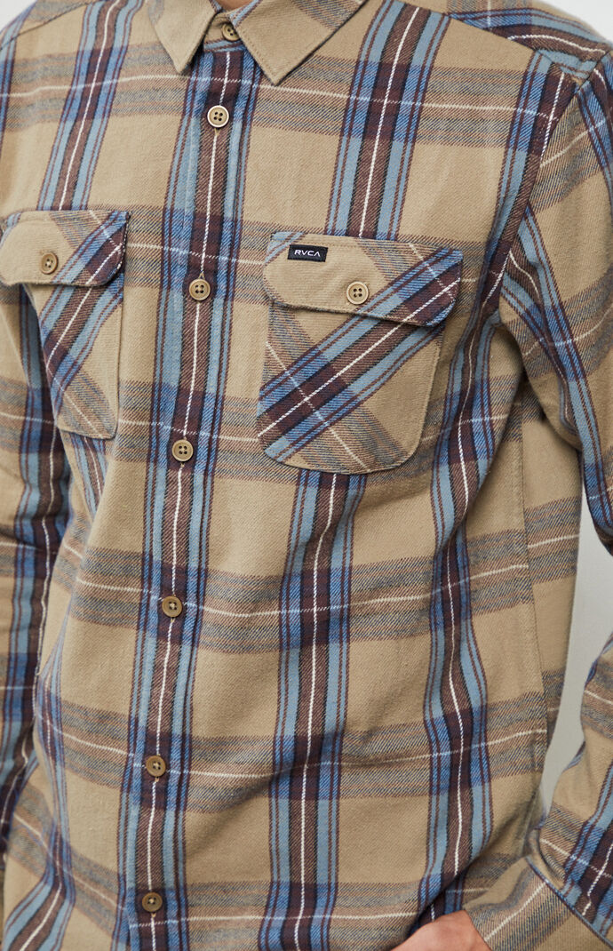 Reverberation Button Up Flannel Shirt