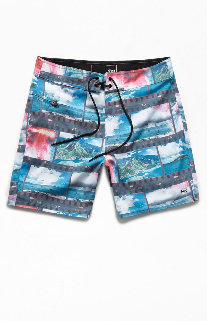 A-Frame Nuclear Paradise Boardshorts