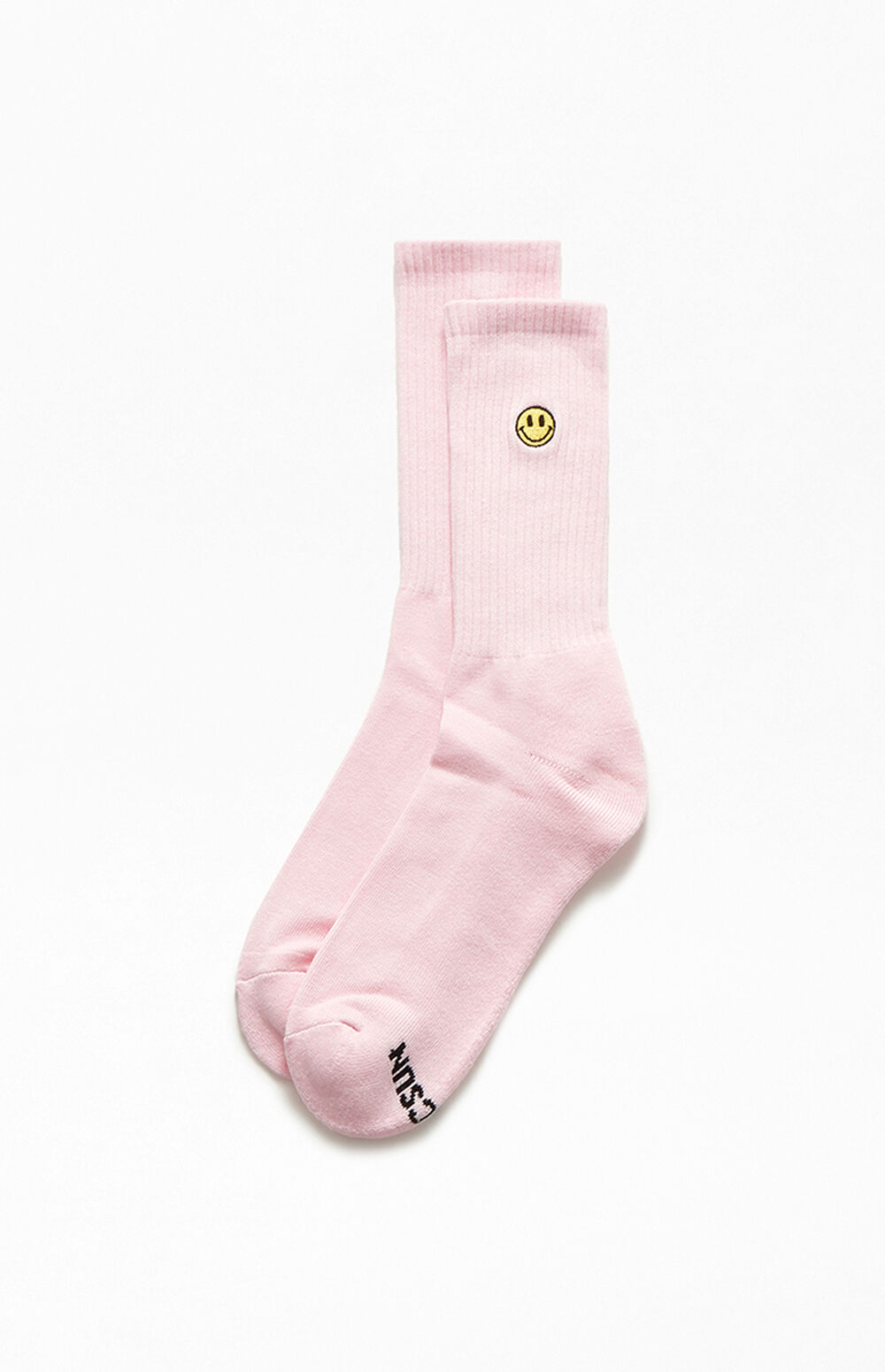 PacSun Recycled Smiley Face Crew Socks PacSun