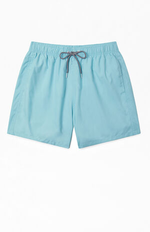Bacalar Blue 4.5" Swim Trunks image number 1