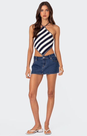 Petra Open Back Crochet Top image number 5