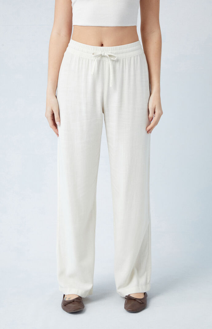 PacSun Linen Pull-On Pants