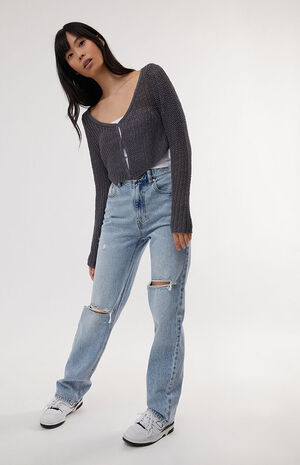 Hook-And-Eye Cardigan image number 3