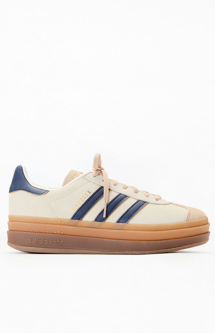 adidas Women's Tan & Gazelle Bold Sneakers