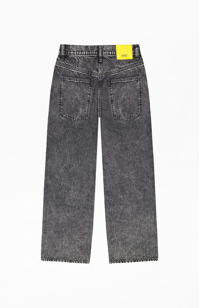 WeSC America Inc Acid Wash Jay Wide Leg Jeans | PacSun