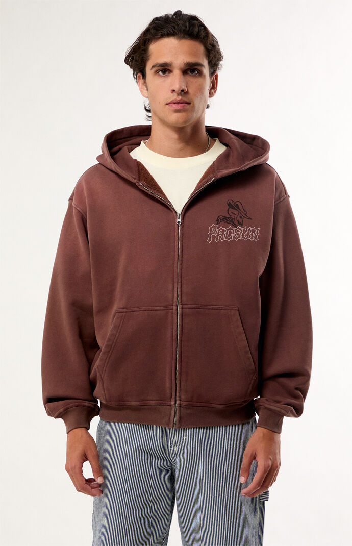 Pacsun Road With No End Zip Up Hoodie