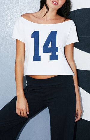 Hailie 14 Off-The-Shoulder Short Sleeve Top image number 1