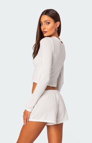 Homey Pointelle Long Sleeve image number 4